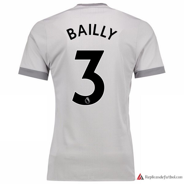 Camiseta Manchester United Tercera equipación Bailly 2017-2018